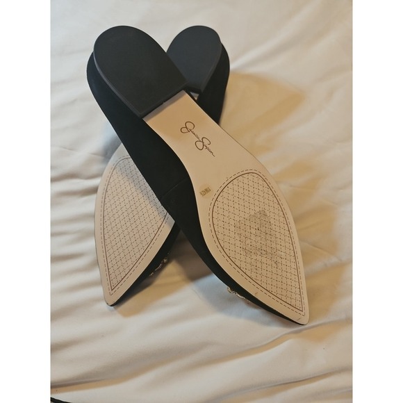Jessica Simpson Women's Elika Pointed-Toe Embellished Ballet Flats NWOT Size 11 - Picture 10 of 10